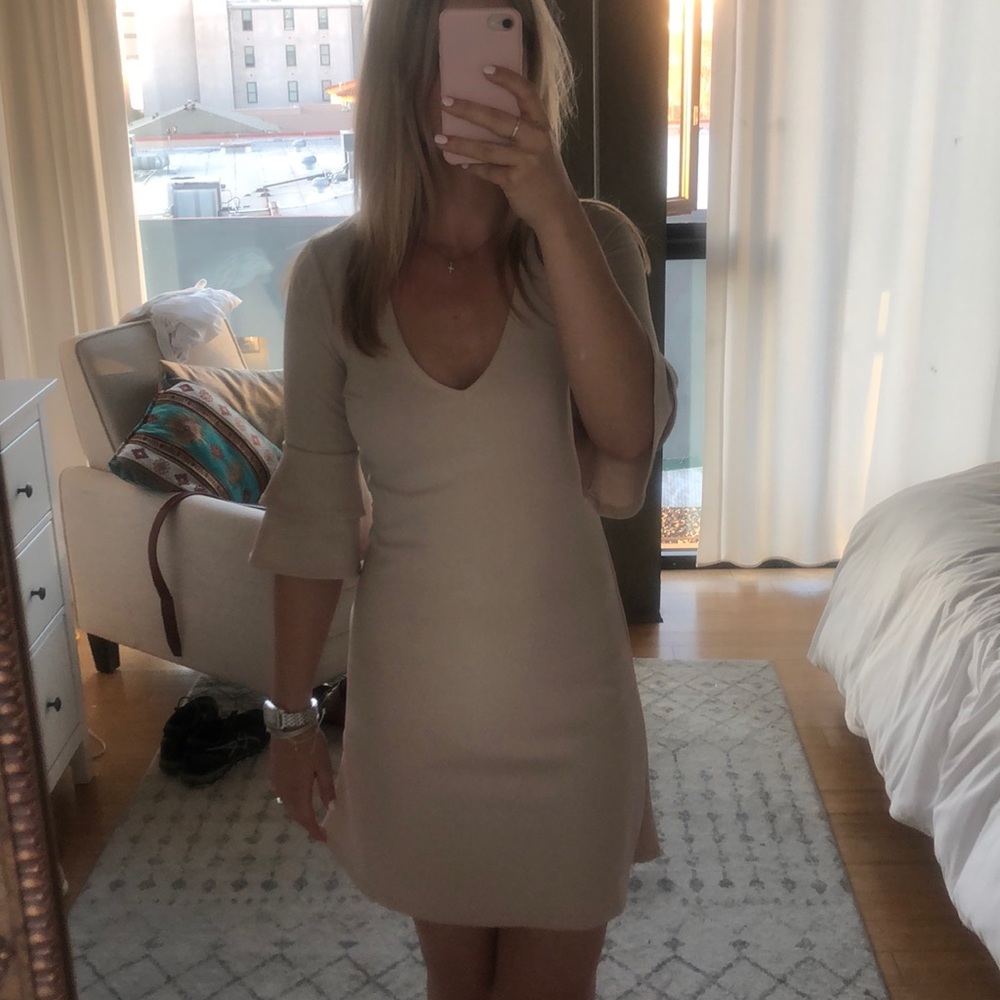NWOT Cream mini dress from the Vanity Room
